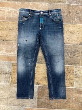 Philipp Plein Dark Blue Skinny Jeans Mens Size 29